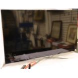 Samsung 65'' flat screen TV model UE65 6400U, with remote. Not available for in-house P&P, contact