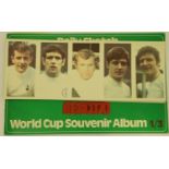 Daily Sketch Mexico 70 World Cup souvenir album with full set of uncut cards. P&P Group 1 (£14+VAT