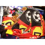 Bundesliga football team scarves and other European teams. P&P Group 3 (£25+VAT for the first lot