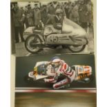 Two-Hundred 10 x 15 cm printed photographs of Moto-GP racing. P&P Group 1 (£14+VAT for the first lot