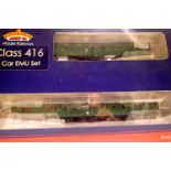 Bachmann 31-3762 Z, two car EMU, Southern Green, in excellent condition, boxed, Lord and Butler