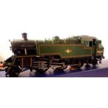 Bachmann 31-976A, class 3MT, 82030 BR Green, Late Crest. Excellent - near mint, boxed. P&P Group