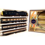 Lima OO scale Golden Series Intercity set; Blue Deltic 9006 The Fife & Forfar Yeomanry and 3x blue/
