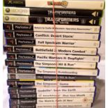 Collection of mixed Playstation 2 and Xbox video games. Not available for in-house P&P, contact Paul