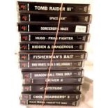 Twelve Playstation One games to include Space Jam, Dragon Ball Final Bout etc. P&P Group 1 (£14+