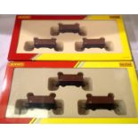 Two Hornby R6473 Triple Mineral wagon packs in excellent condition, boxed. P&P Group 1 (£14+VAT