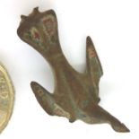 Late Roman Era Brooch of The Decorated Legionary Eagle. P&P Group 1 (£14+VAT for the first lot