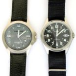 Two wristwatches; Pulsar and Kickers. Both working at lotting. P&P Group 1 (£14+VAT for the first