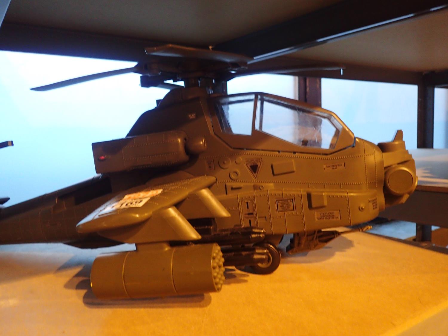 HM Armed Forces toy helicopter. Not available for in-house P&P, contact Paul O'Hea at Mailboxes on