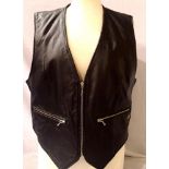 Ladies Harley Davidson leather jacket and sleeveless jacket, both XL womens and Harley bag,