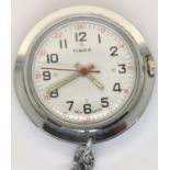 Timex; ladies nurse type watch, working at lotting. P&P Group 1 (£14+VAT for the first lot and £1+
