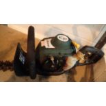 FPHT26-2 26cc petrol hedge trimmer with handguards and support bar. Not available for in-house P&