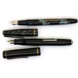 Two vintage fountain pens. P&P Group 1 (£14+VAT for the first lot and £1+VAT for subsequent lots)