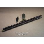 *ANTIQUE GUN CASE "MAHOGANY" CLEANING ROD / 87CM LONG [LQD188]