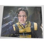 JAMES MCAVOY, ACTOR, AFTAL AND UACC CERTIFIED 10 X 8 PHOTO / SIGNED