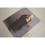 KEN STOTT, ACTOR, AFTAL AND UACC CERTIFIED 10 X 8 PHOTO / SIGNED