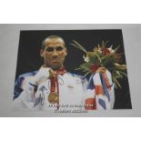 JAMES DE GALE, BOXING, AFTAL AND UACC CERTIFIED 10 X 8 PHOTO / SIGNED