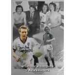 KEVIN BEATTIE, IPSWICH, AFTAL AND UACC CERTIFIED 16 X 12 PHOTO / SIGNED