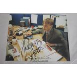 MACKENZIE CROOK, ACTOR, AFTAL AND UACC CERTIFIED 10 X 8 PHOTO / SIGNED