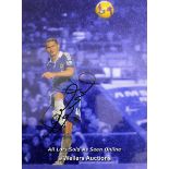 FRANK LAMPARD, CHELSEA, AFTAL AND UACC CERTIFIED 16 X 12 PHOTO / SIGNED