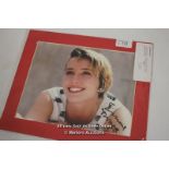 EMMA THOMPSON , ACTRESS, AFTAL AND UACC CERTIFIED MOUNTED SIGNED / SIGNED