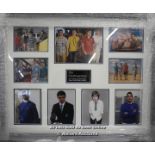 THE INBETWEENERS, TV / FILM, LOVELY FRAMED SIGNED BY ALL 4, 33 X 27 / SIGNED