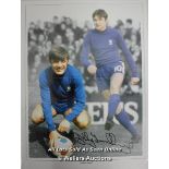 BOBBY TAMBLING, CHELSEA, AFTAL AND UACC CERTIFIED 16 X 12 PHOTO / SIGNED