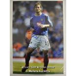 PATRICK BERGER, PORTSMOUTH, AFTAL AND UACC CERTIFIED 16 X12 PHOTO / SIGNED