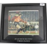 DAVID SEAMEN - ARSENAL, FOOTBALL LEGENDS, 10 X 8 FRAMED / SIGNED