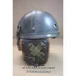 *VINTAGE U.S ARMY TANK DRIVERS HELMET [LQD188]