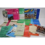 UK ORDANCE SURVEY MAPS AND TOURIST BOOKLETS INCLUDING CHERTSEY, STAINES AND DORKING, METRO-LAND