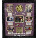 WILLY WONKA AND THE CHOC FACTORY, FILM, SIGNED BY GENE WILDER AND ALL THE KIDS - STUNNING, 35 X 39 /