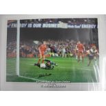 NEVILLE SOUTHALL, WALES, AFTAL AND UACC CERTIFIED 16 X12 PHOTO / SIGNED
