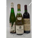 THREE VINTAGE WINES INCLUDING CHATEAU LA LOUVIERE ANDRE LURTON 1989, SERRIGER VOLGELSRANG 1989 AND