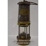 *1955 MINERS LAMP THOMAS & WILLIAMS LTD ABERDARE TYPE NO1 [LQD197]