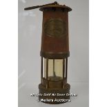 *MINERS LAMP THOMAS AND WILLIAMS ABERDARE [LQD197]