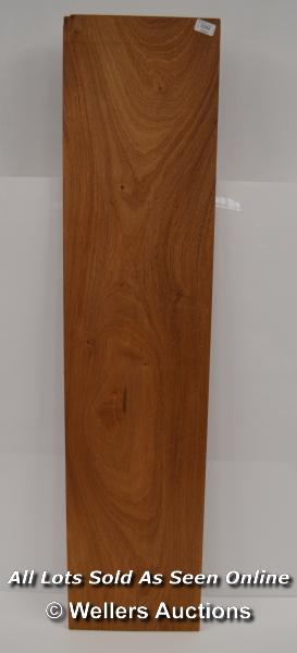 *MAHOGANY RIPPLED TIMBER PLANK - APPROX 130CM [LQD197]