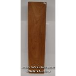 *MAHOGANY RIPPLED TIMBER PLANK - APPROX 130CM [LQD197]