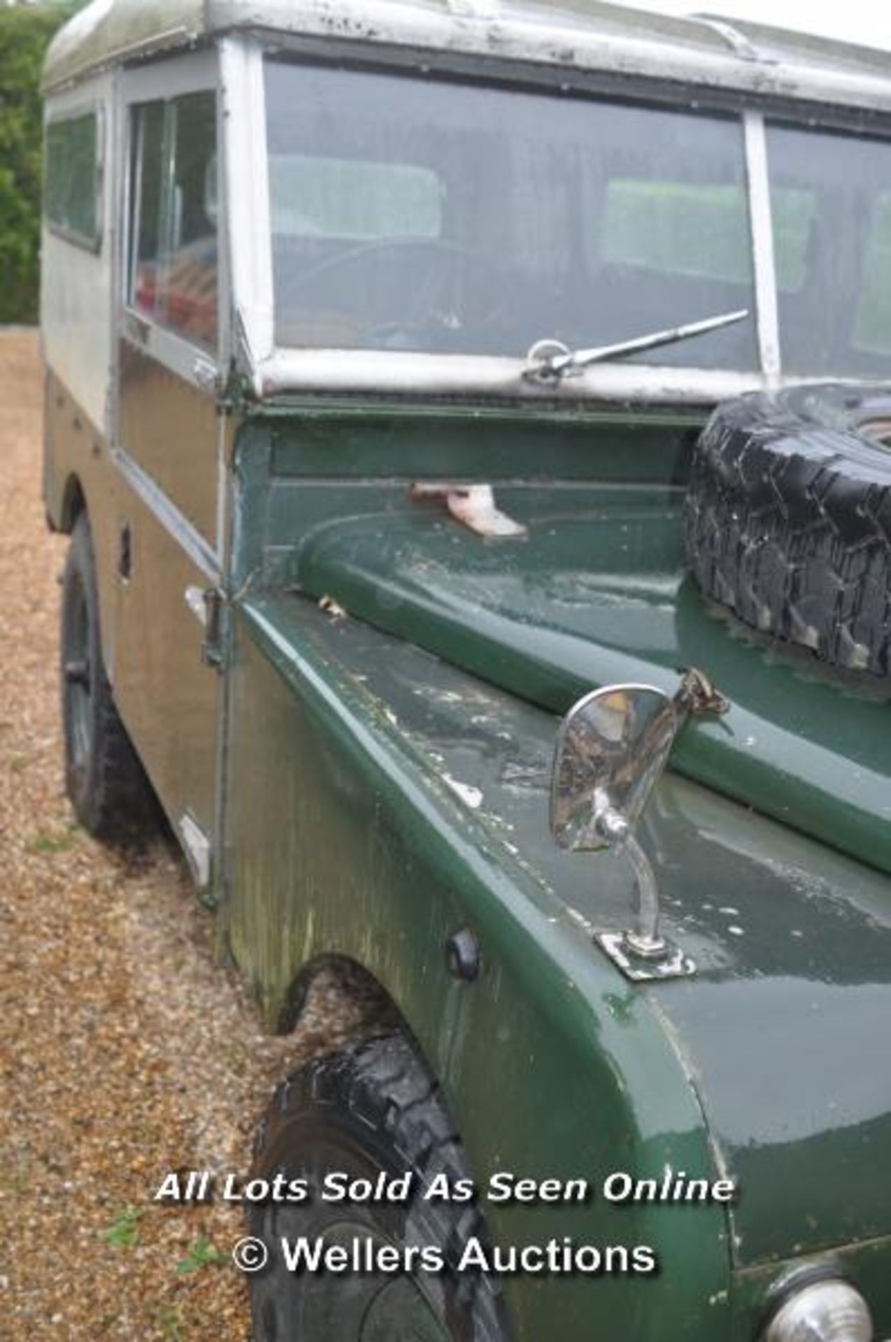 1957 LAND ROVER LIGHT 4 X4 UTILITY VEHICLE (678 EPD) DIESEL - Image 2 of 5