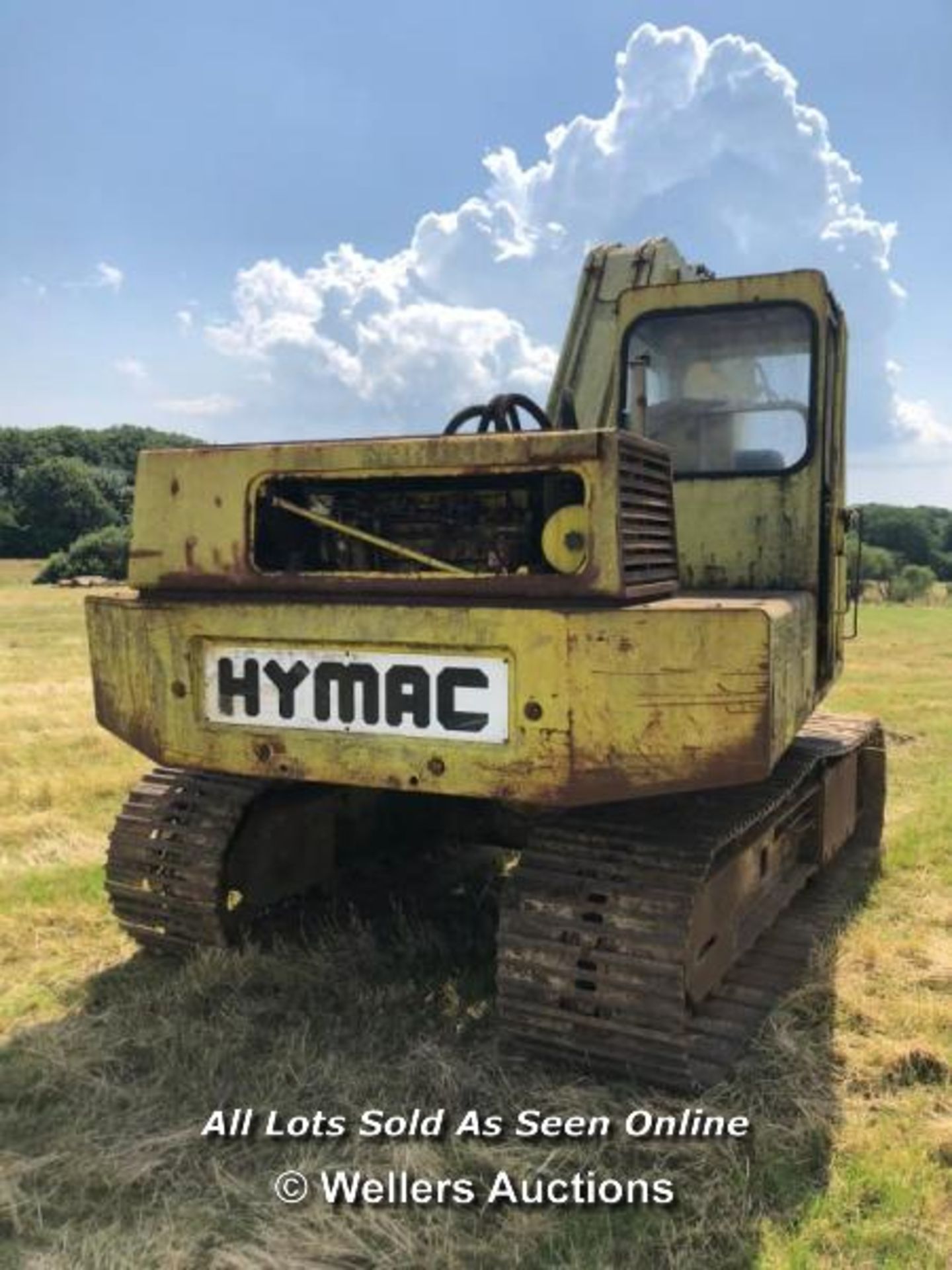 HYMAC 580C WITH PERKINS ENGINE - Image 3 of 7