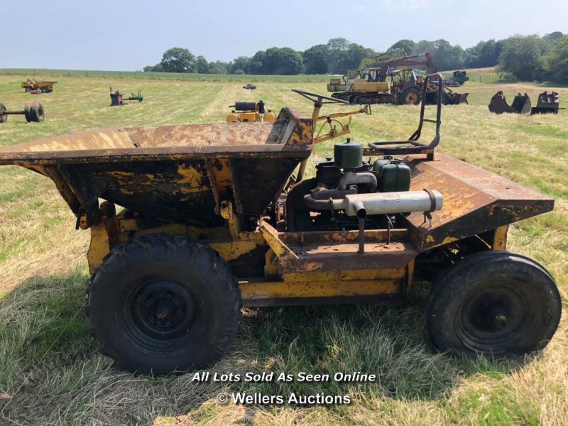 2 WHEEL DRIVE DUMPER (AGW 845C) WITH PETTER ENGINE