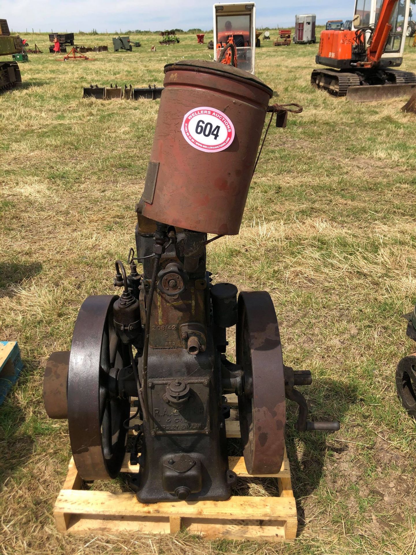 R.A LISTER AND CO STATIONARY ENGINE