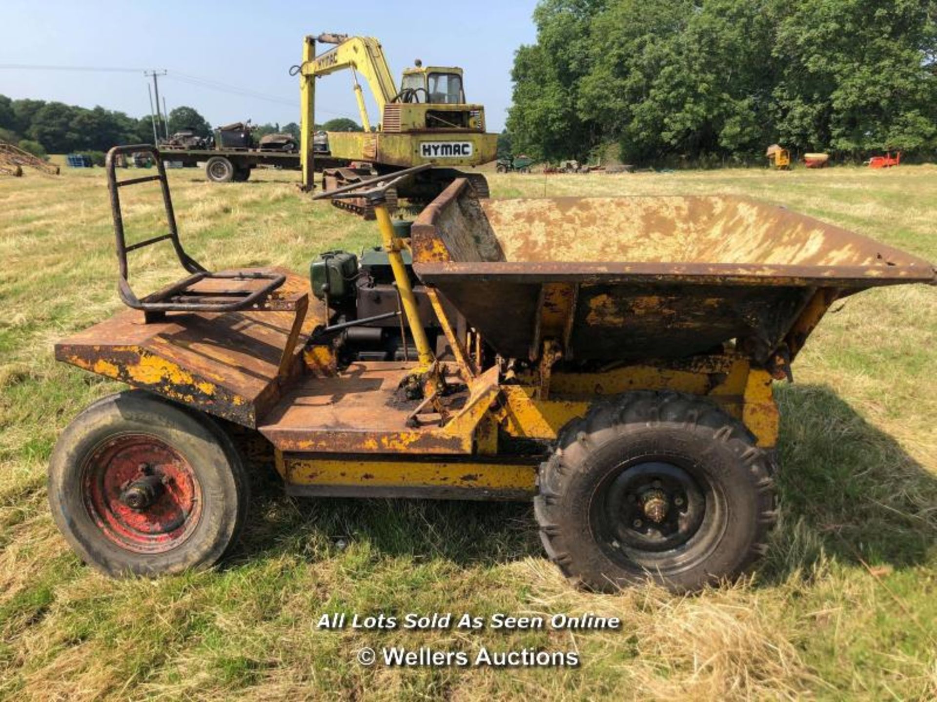 2 WHEEL DRIVE DUMPER (AGW 845C) WITH PETTER ENGINE - Image 3 of 5