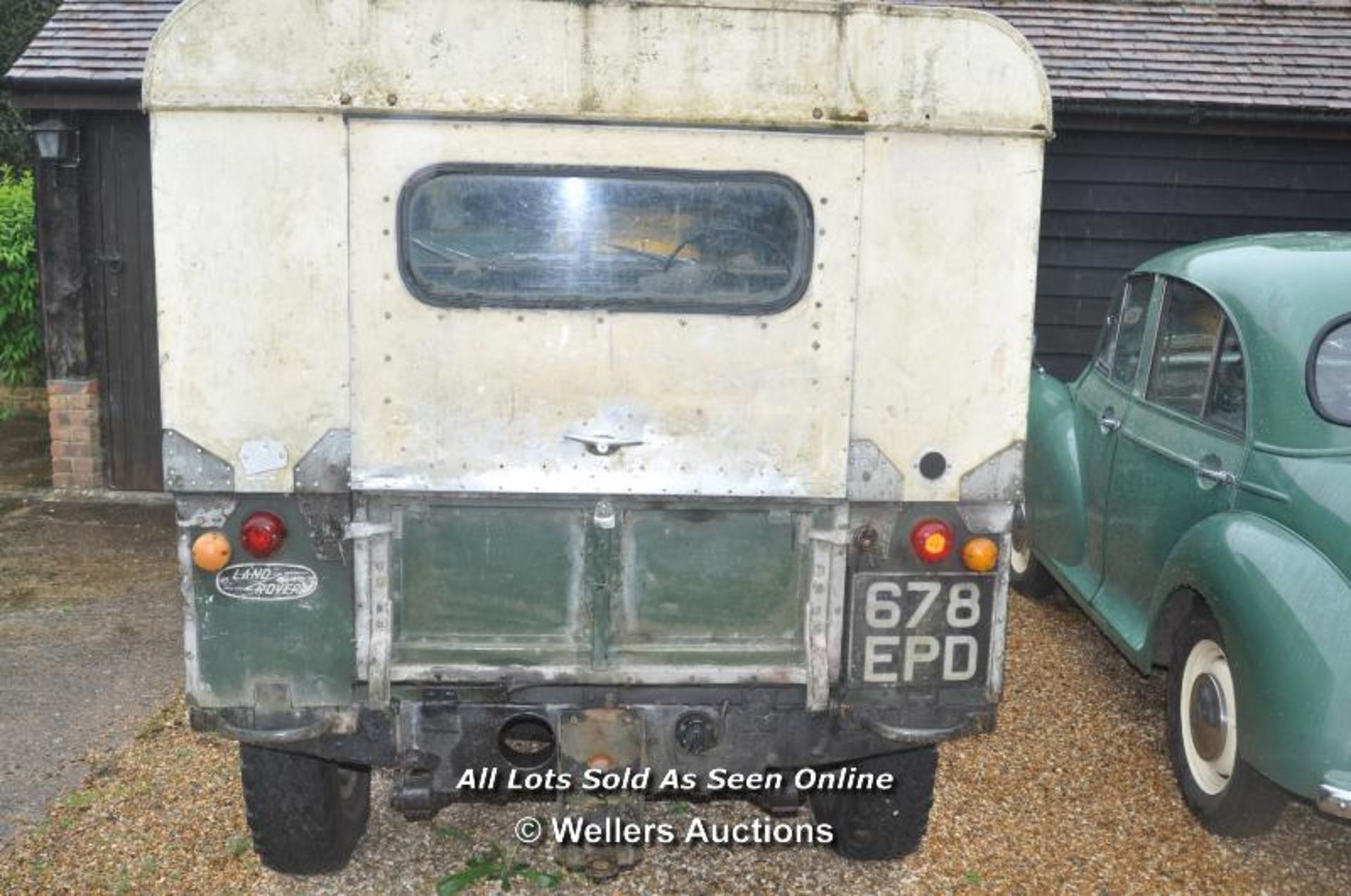 1957 LAND ROVER LIGHT 4 X4 UTILITY VEHICLE (678 EPD) DIESEL - Image 4 of 5