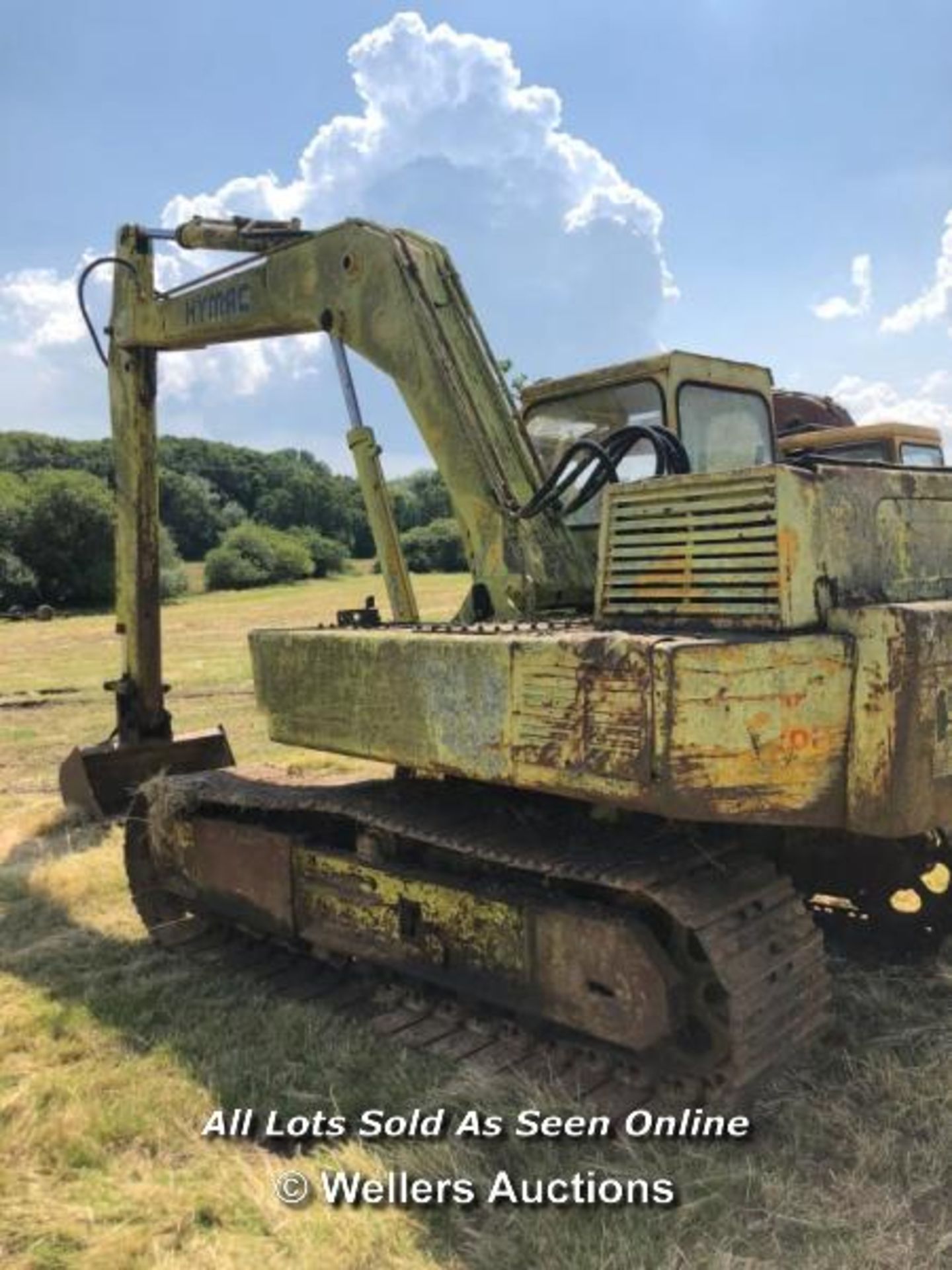 HYMAC 580C DIGGER WITH FORD ENGINE - Image 2 of 6