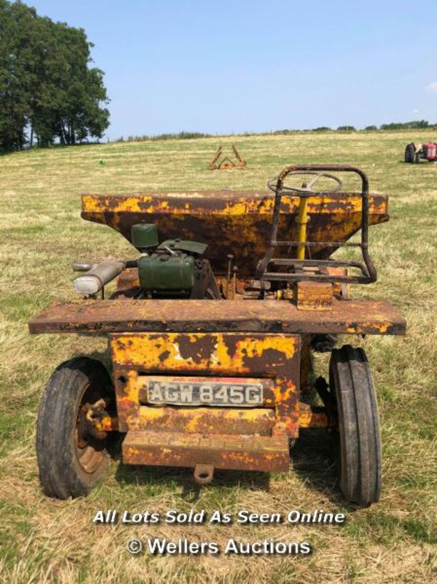 2 WHEEL DRIVE DUMPER (AGW 845C) WITH PETTER ENGINE - Image 4 of 5