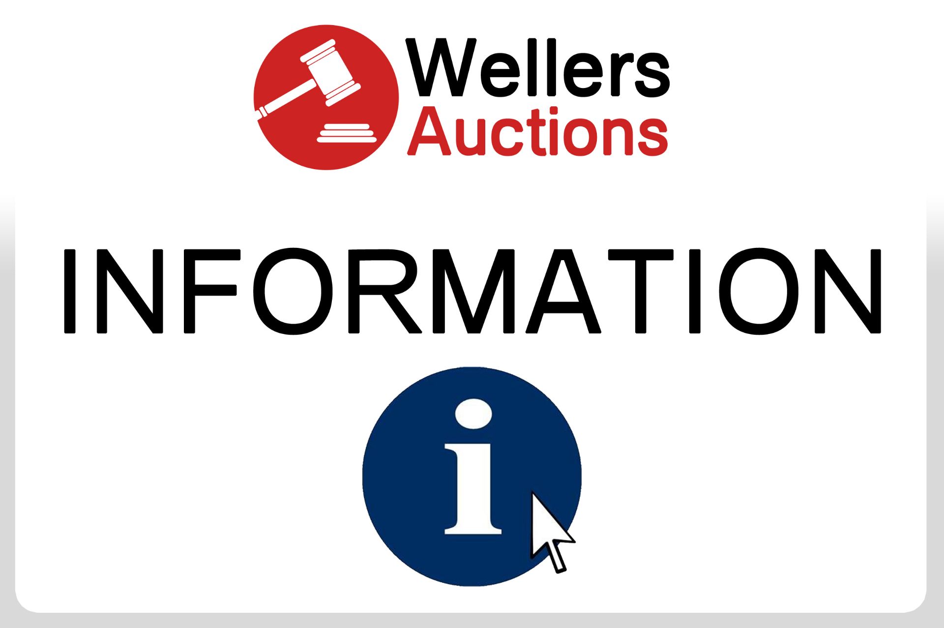 THE FOLLOWING LOTS WILL BE BROADCAST FOR ONLINE BIDDING AT 12:30 - IMAGES WILL BE CONTINUALLY