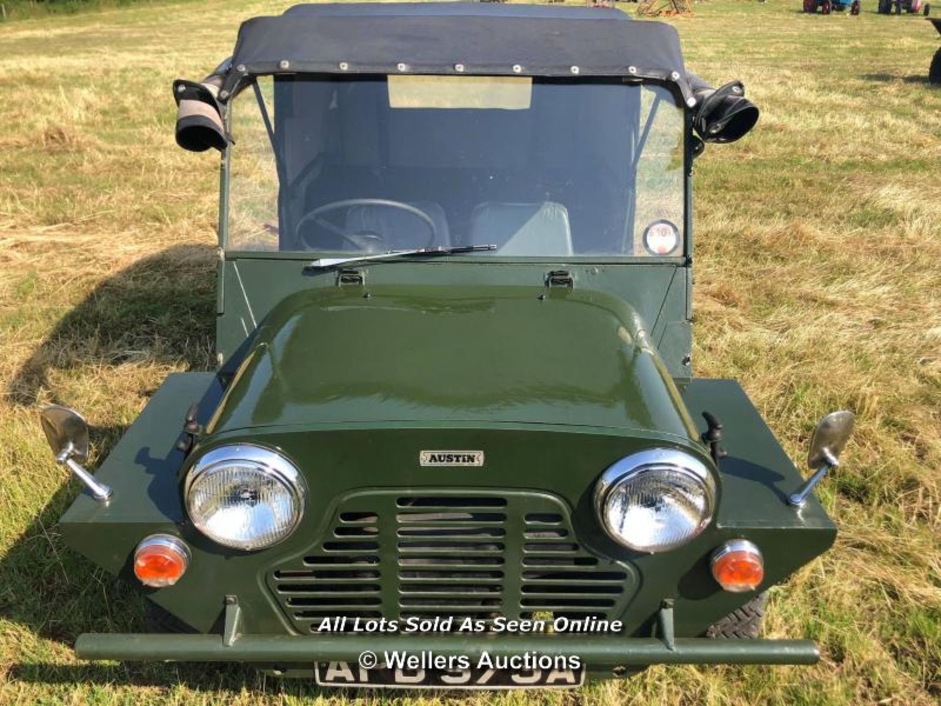 1964 AUSTIN MINI MOKE (APB 973A) 25917 MILES, MANUFACTURED LONGBRIDGE DECEMBER 1964, CHASSIS NO. A- - Image 3 of 20