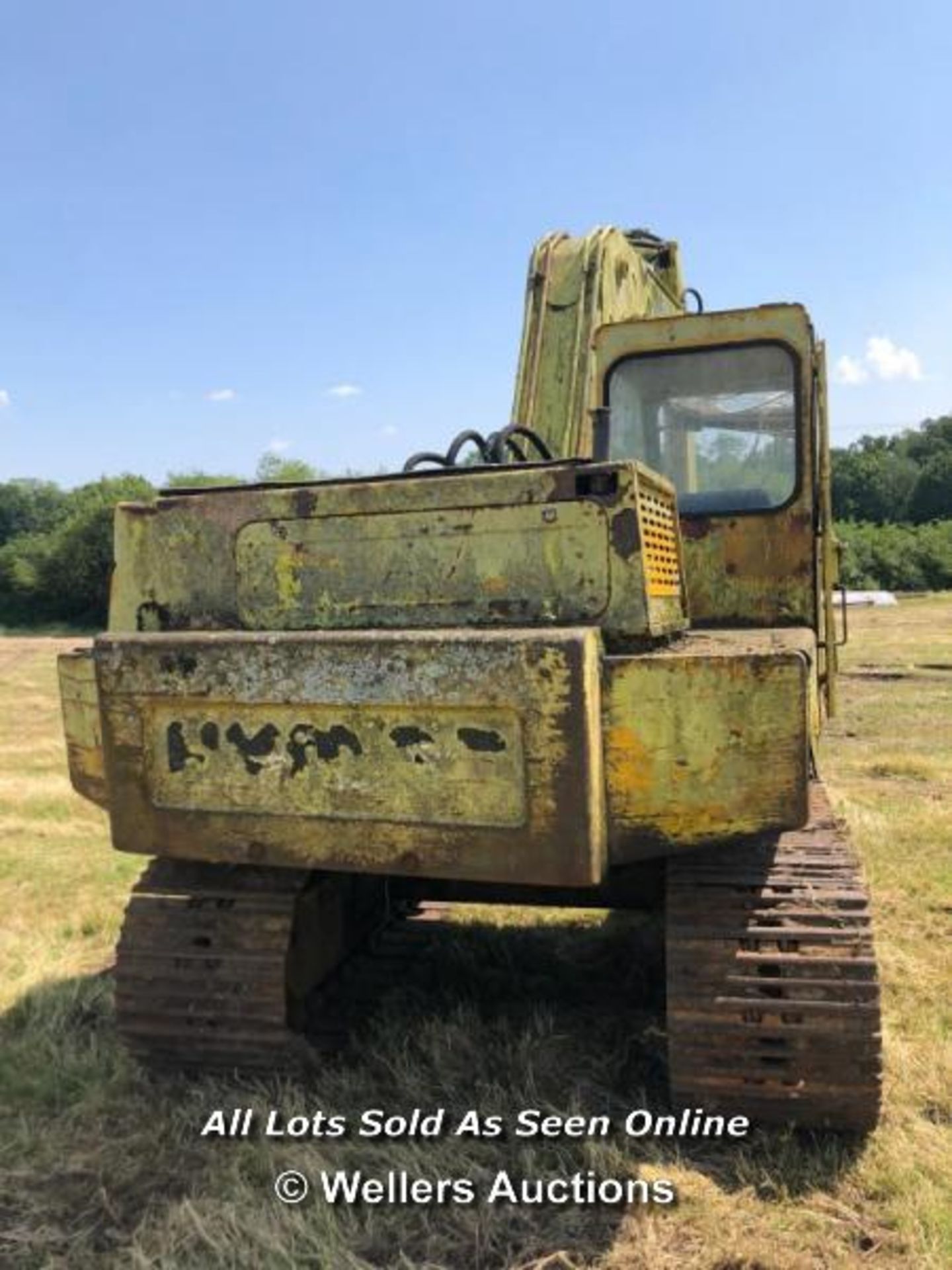 HYMAC 580C DIGGER WITH FORD ENGINE - Image 3 of 6