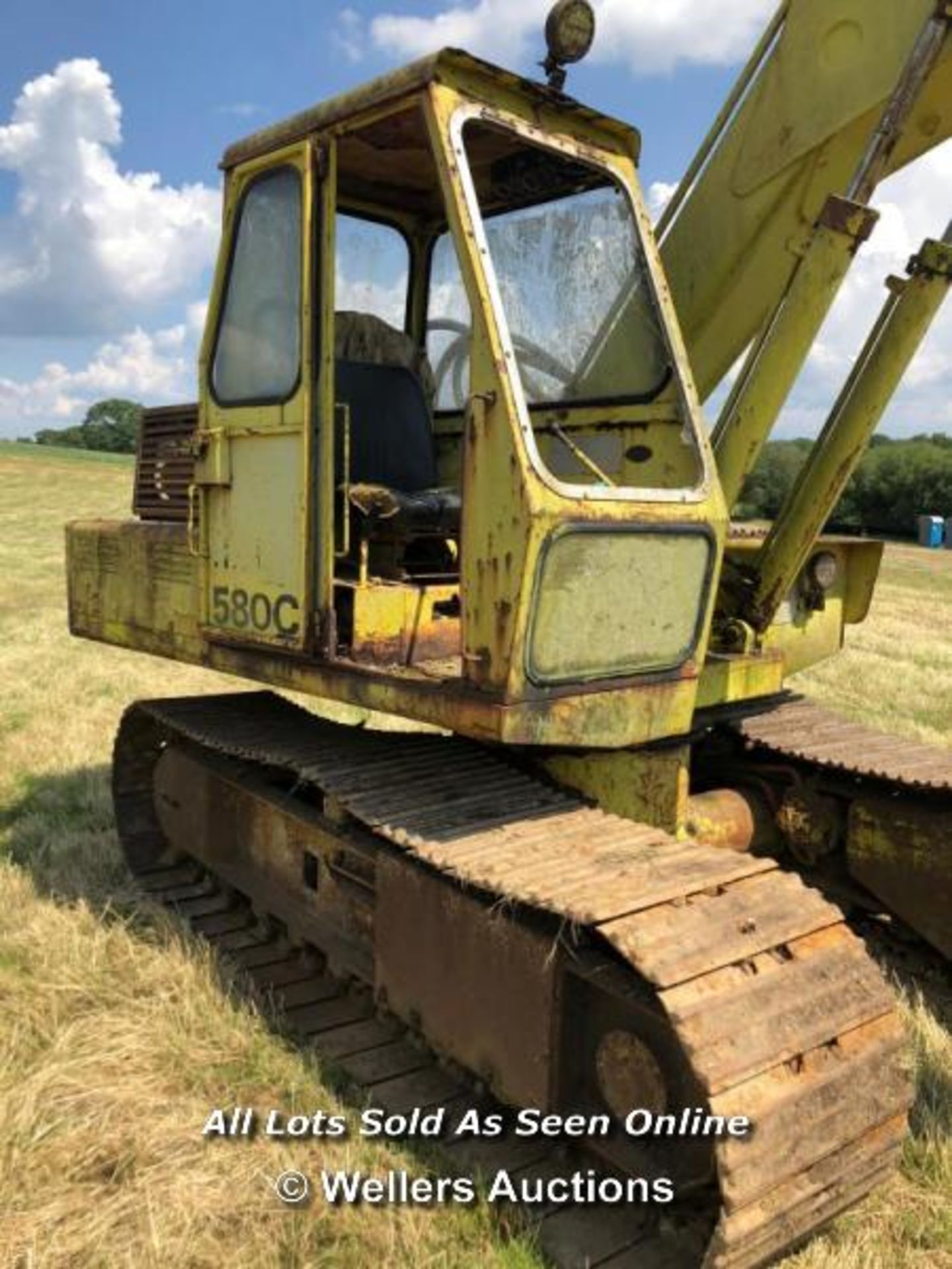 HYMAC 580C WITH PERKINS ENGINE - Image 4 of 7